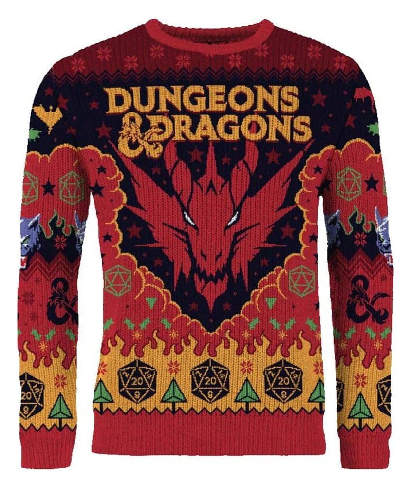 Dungeons & Dragons Christmas Sweater Size M