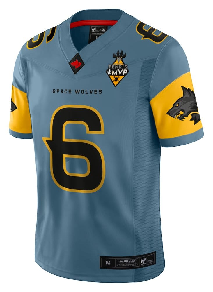 Warhammer 40,000 Sports Jersey Shirt Space Wolves - S