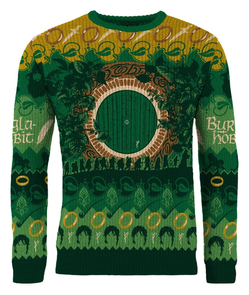 Lord of the Rings Christmas Sweater The Shire Size M