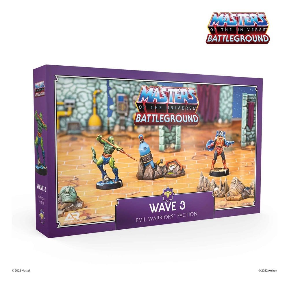 Masters of the Universe: Battleground Miniatures Game Wave 3: Evil Warriors Faction *Spanish Version*