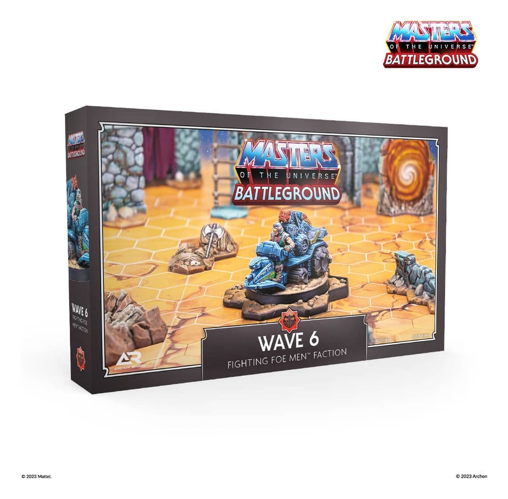 Masters of the Universe: Battleground Miniatures Game Wave 6: Fighting Foe Men Faction *Italian Version*