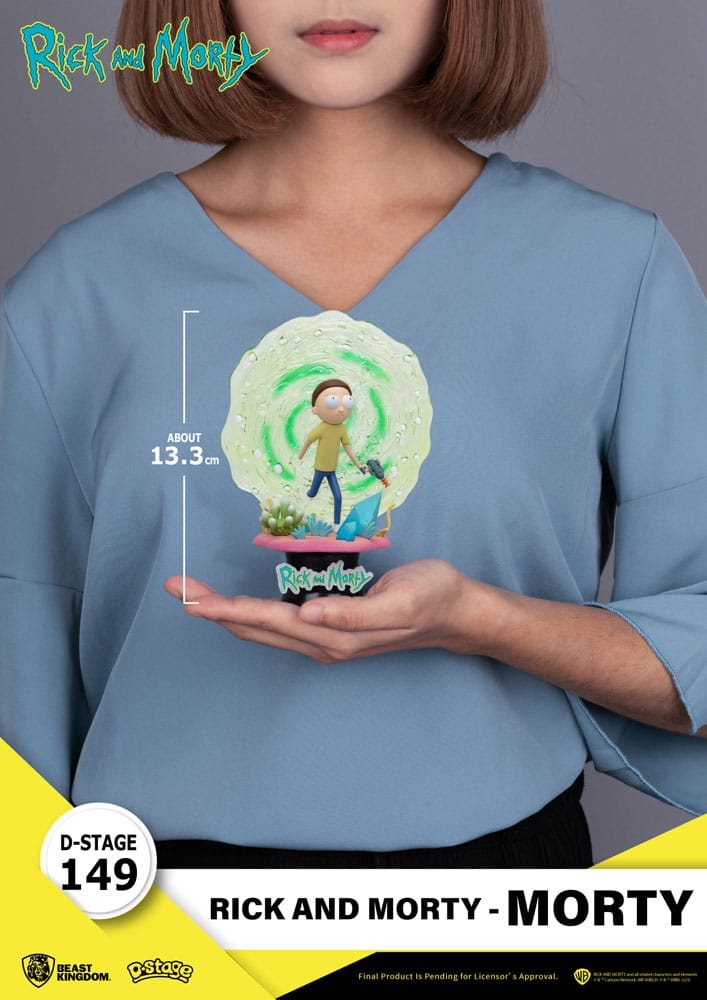 Rick & Morty D-Stage PVC Diorama Morty 14 cm
