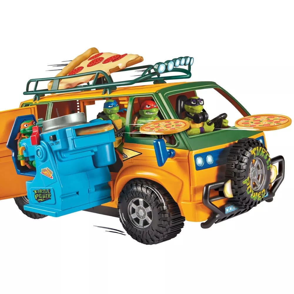 Teenage Mutant Ninja Turtles: Mutant Mayhem Vehicle Pizza Van 20 cm