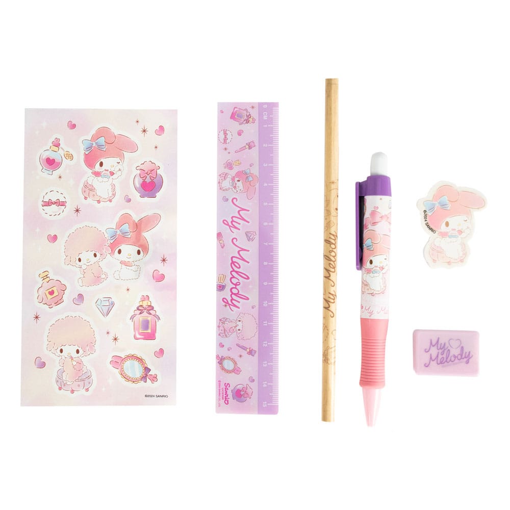 Sanrio Stationery Set 6-Pack My Melody