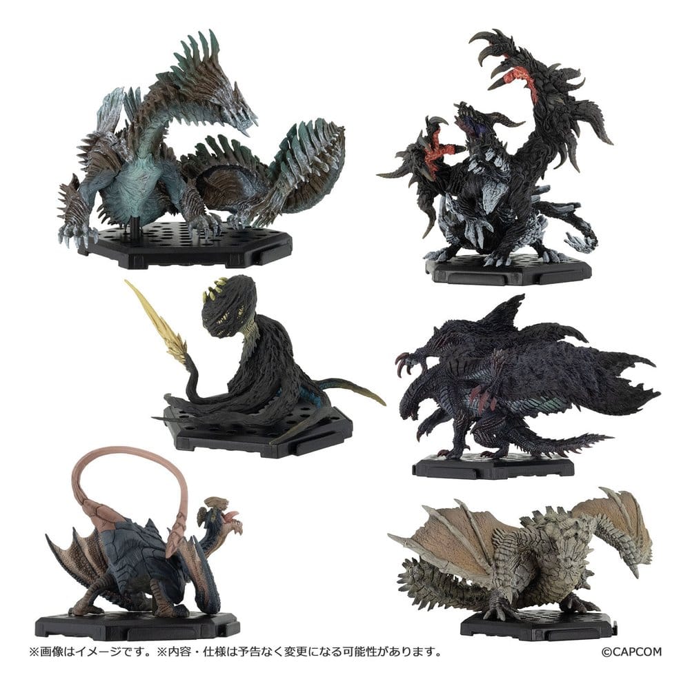 Monster Hunter Capcom Figure Builder Collectible Figures Standard Model Plus Vol. 30 Assortment (6)