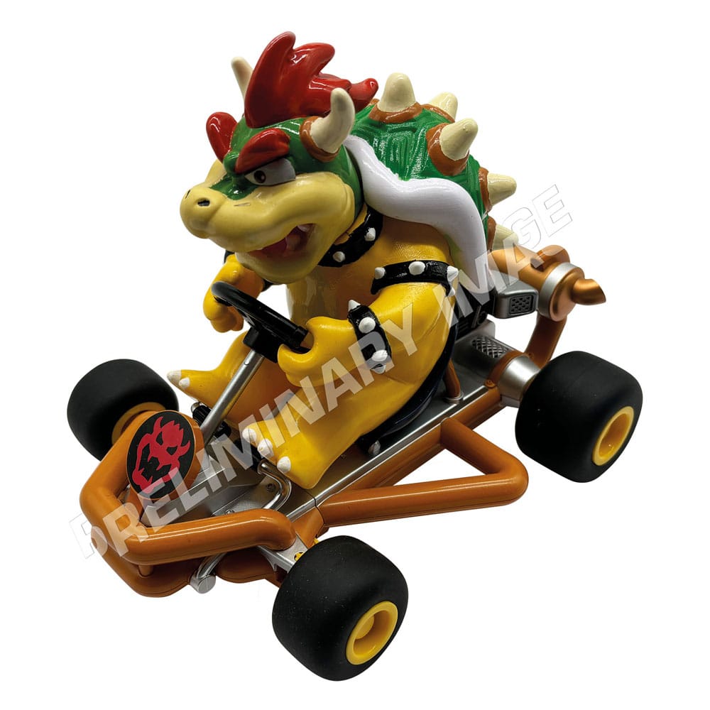 Super Mario Kart RC remote-controlled Car 1/18 2.4GHz Pipe Kart Bowser