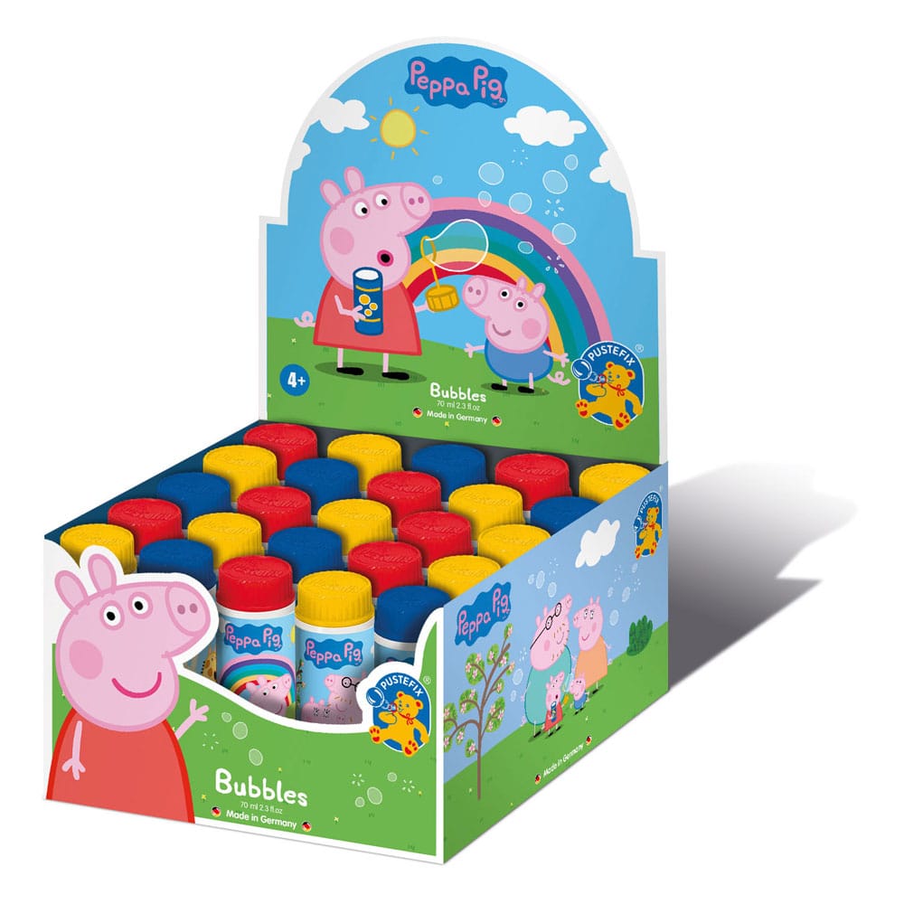 Peppa Pig Pustefix Soap Bubble Bottle Classic Assortment (25)