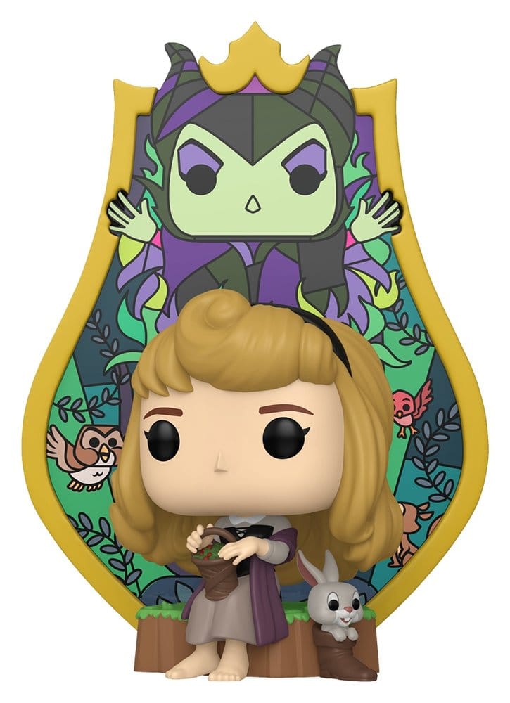 Disney POP! Deluxe Vinyl Figure Aurora(Glass) 9 cm