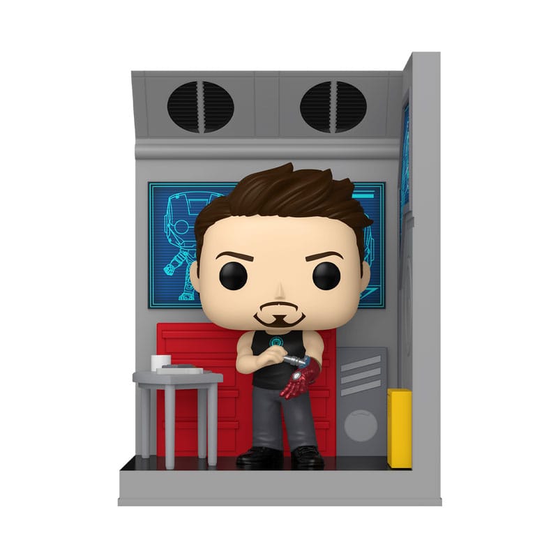 Marvel POP! Nooks Vinyl Figure Tony's Garage 9 cm