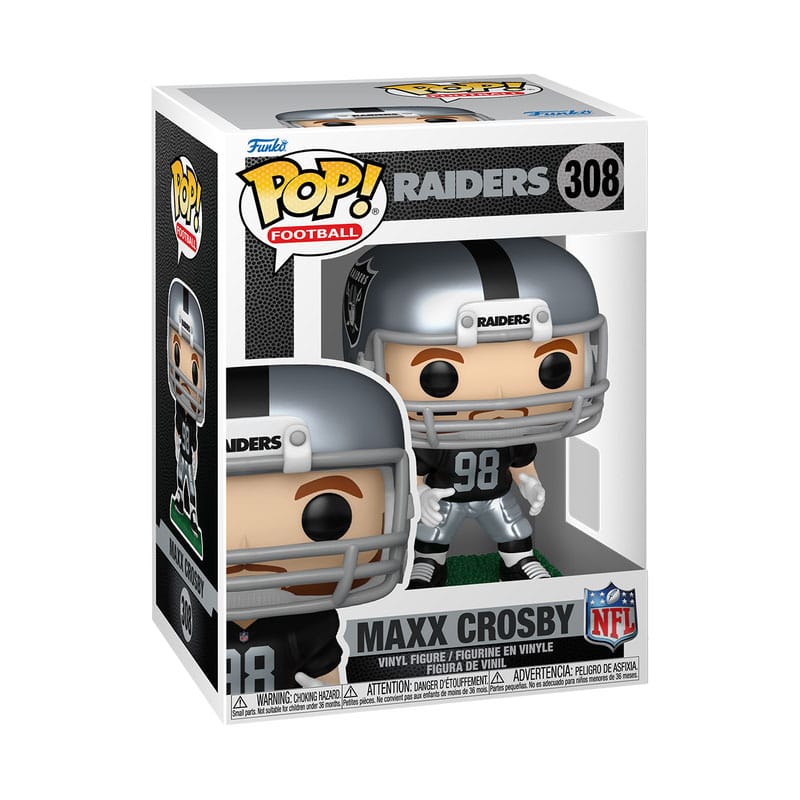 NFL: Legends POP! Sports Vinyl Figure Raiders- Maxx Crosby 9 cm