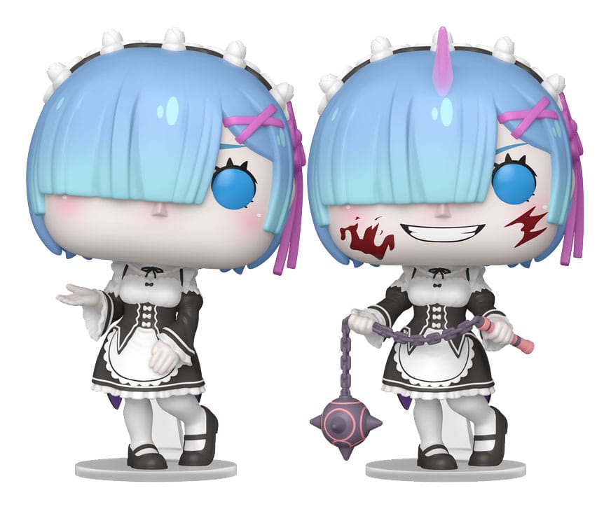 Re:ZERO POP! Animation Vinyl Figure Rem w/CH 9 cm Assortment (6)