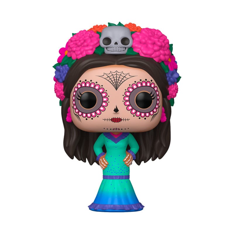 Dia de Los Muertos POP! Icons Vinyl Figure La Catrina (Azul) 9 cm