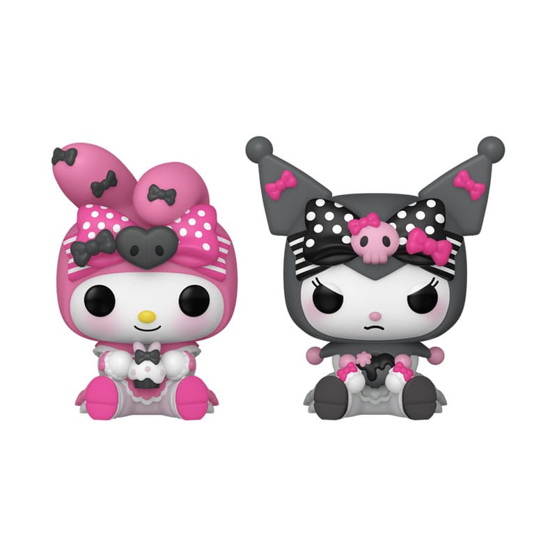 Hello Kitty POP! Vinyl Keychain 2-Pack My Melody & Kuromi 4 cm