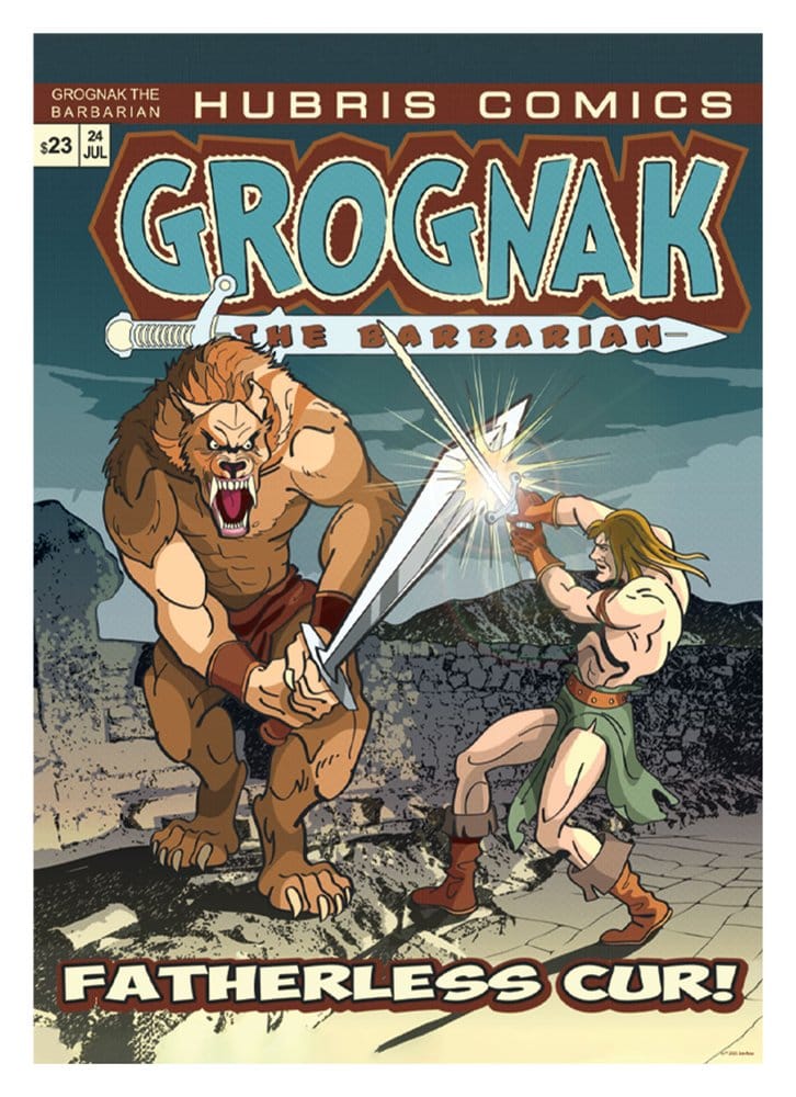 Fallout Art Print Grognak the Barbarian Limited Edition 42 x 30 cm