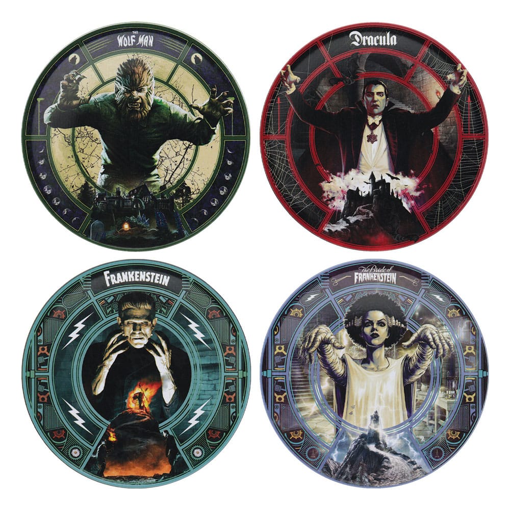 Universal Monsters Coaster 4-Pack