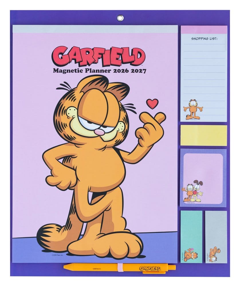 Garfield Magnetic Planner 2026/27 30 x 35 cm