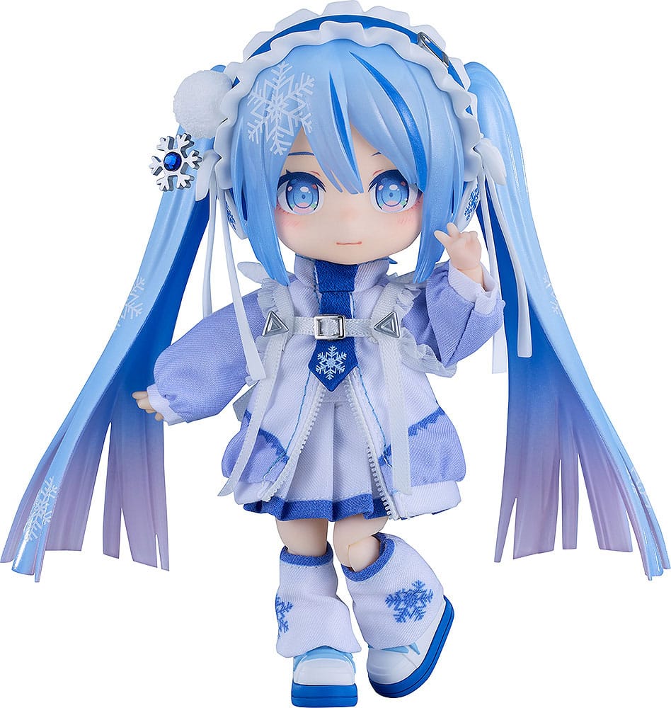 Character Vocal Series 01: Hatsune Mik Nendoroid Doll Action Figure Snow Miku: Yukiiro Pop Ver. 14 cm