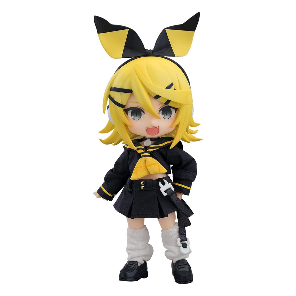 Character Vocal Series 02 Nendoroid Doll Action Figure Kagamine Rin Bring it on Ver. 14 cm