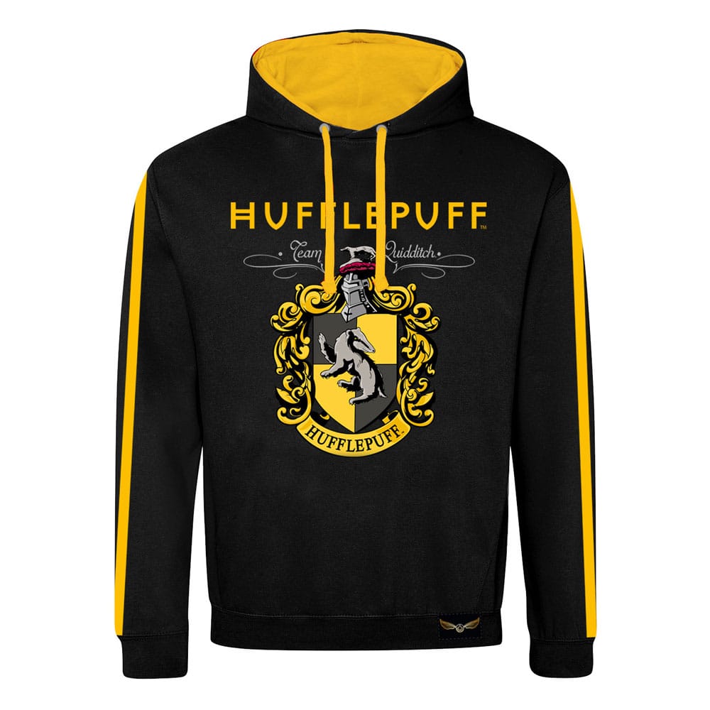 Harry Potter Hooded Sweater Property of Hufflepuff Size L
