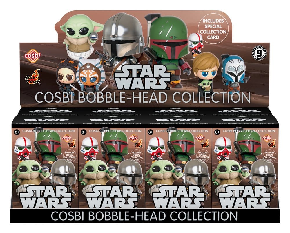Star Wars Cosbi Mini Figures Series 1 8 cm Blind Box Display (8)