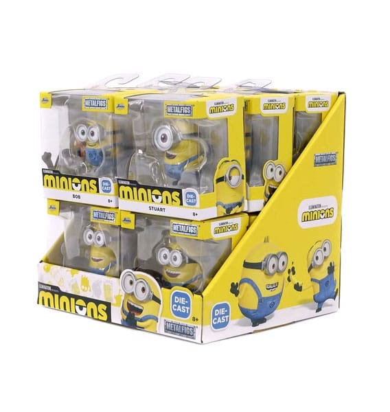 Minions Nano Metalfigs Diecast Mini Figures Wave 1 5 cm Assortment (12)