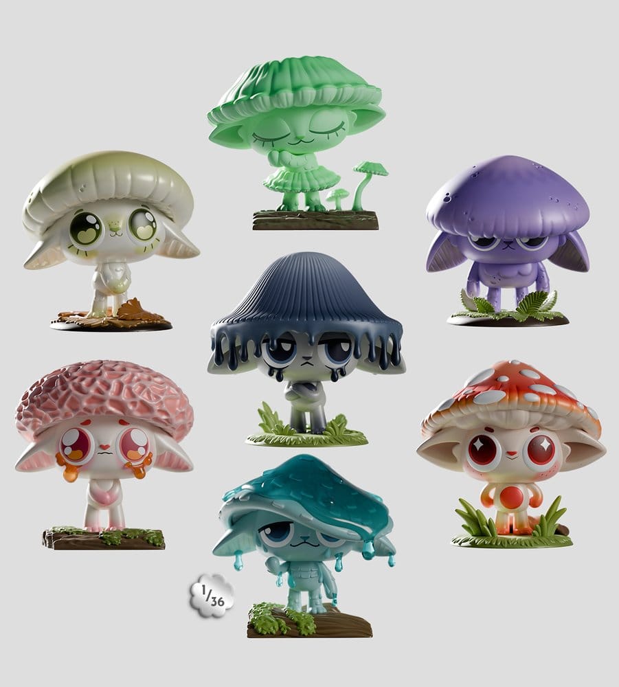 Capkins Mini Figures S1 7 cm Blind Box Display (6)