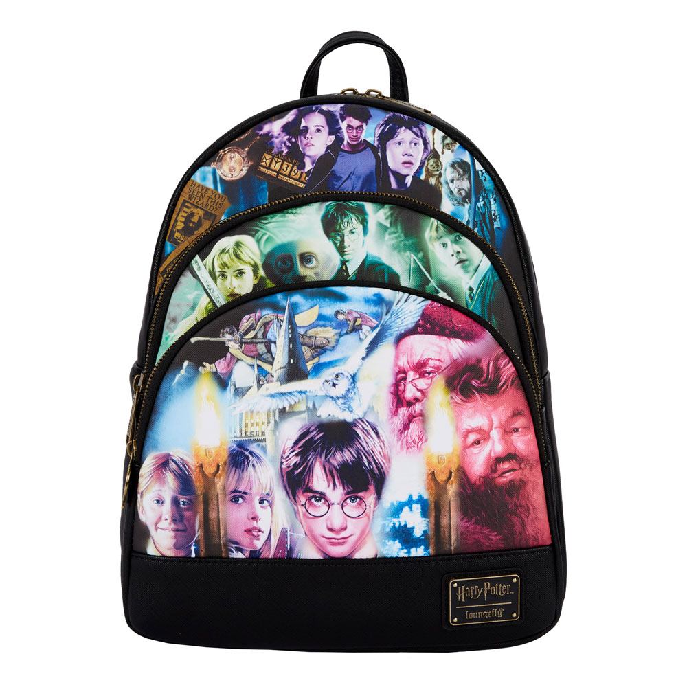 Harry Potter by Loungefly Backpack Trilogy Triple Pocket