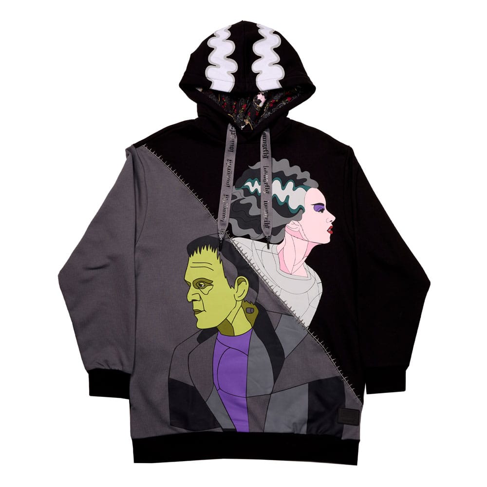 Universal Monsters by Loungefly Hoodie Sweater Unisex Bride of Frankenstein Size M