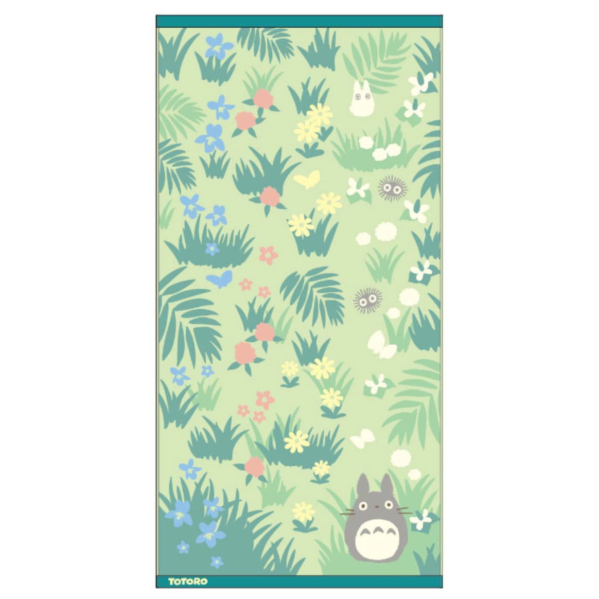 My Neighbor Totoro Large Bath Towel Totoro & Butterfly 60 x 120 cm