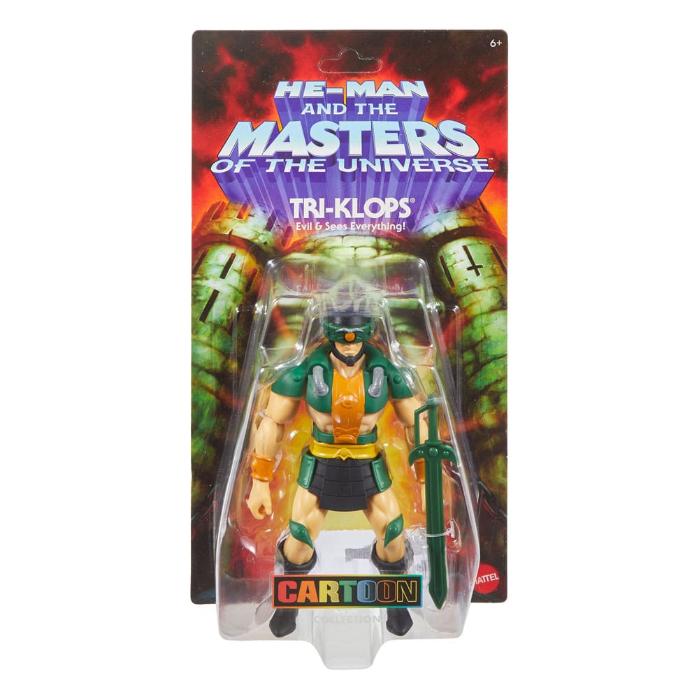 Masters of the Universe Origins Action Figure Cartoon Collection: Tri-Klops 14 cm
