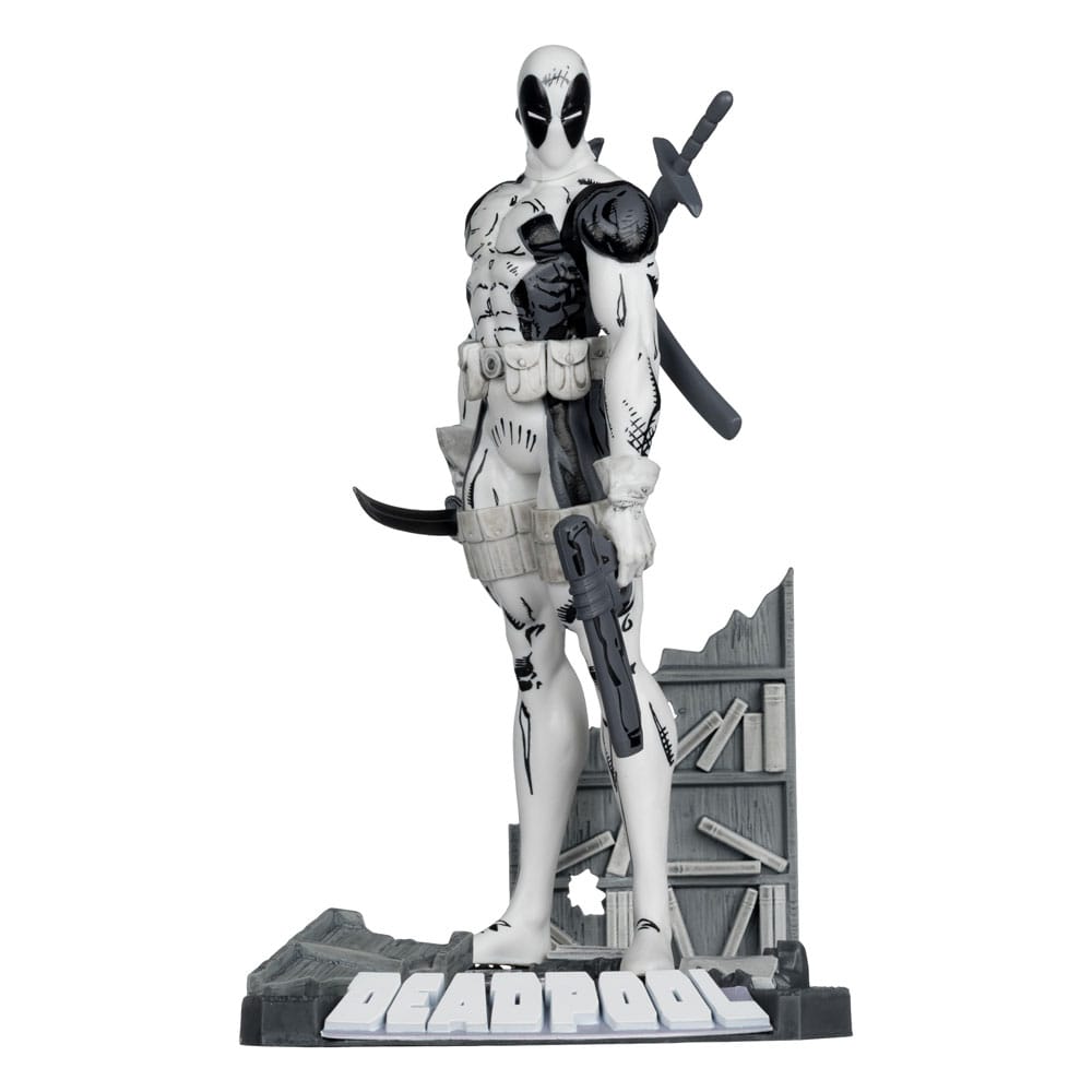 Marvel Collection PVC Statue 1/10 Deadpool (The New Mutants #98) (Line Art) (Gold Label) 17 cm