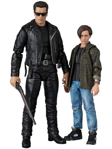 Terminator 2 MAFEX Action Figure T-800 (T2 Ver.) & John Connor 16 cm