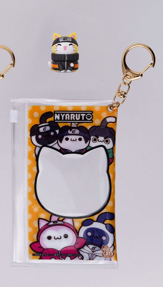 Naruto Shippuden Mega Cat Project Nyaruto Series Trading Figure with pouch Naruto 2025 Limited Edition 7 cm