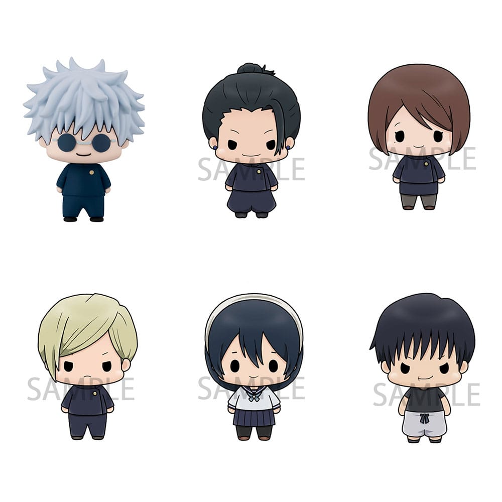 Jujutsu Kaisen Chokorin Mascot Series Trading Figure Vol. 02 6-Pack 5 cm