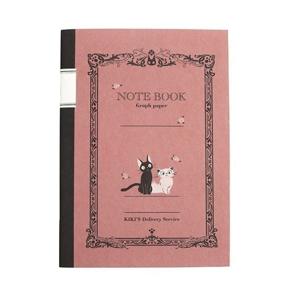 Kiki´s Delivery Service Retro Notebook Jiji Red