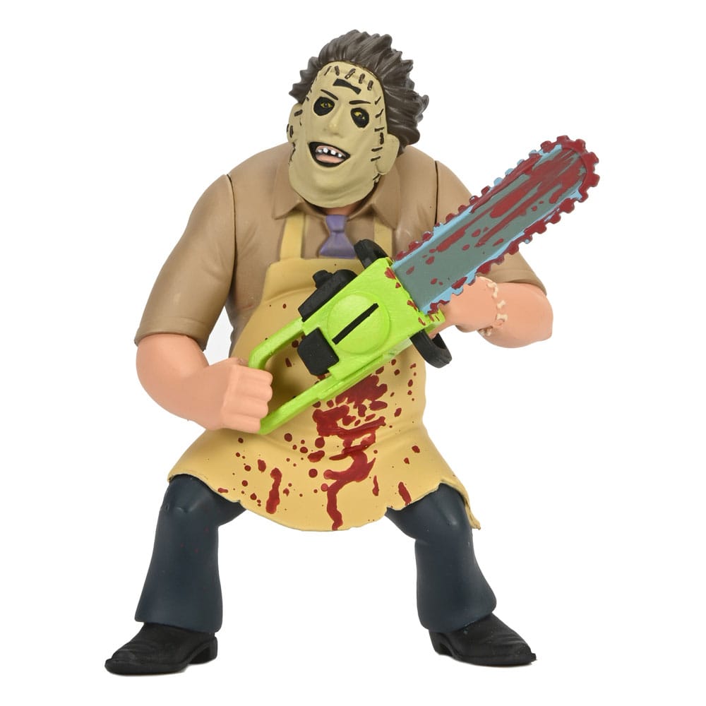 Texas Chainsaw Massacre Toony Terrors Action Figure 50th Anniversary Leatherface (Bloody) 15 cm