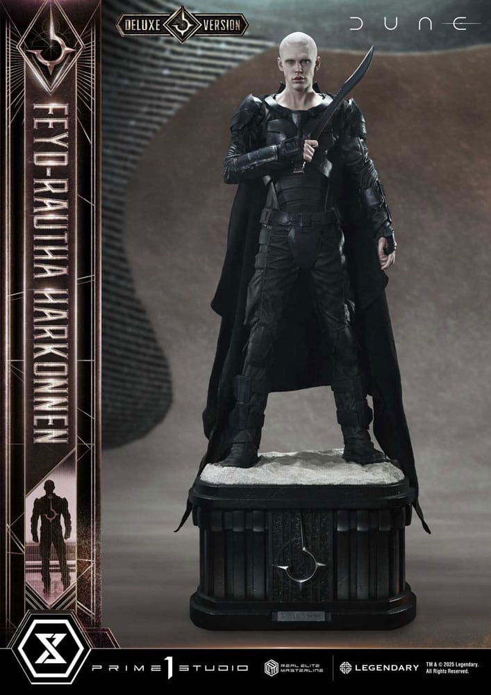 Dune: Part Two Real Elite Masterline Series Statue 1/3 Feyd-Rautha Harkonnen Ultimate Bonus Version 83 cm