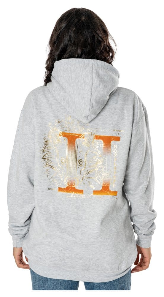Harry Potter Hooded Sweater Hufflepuff Zodiac Size M