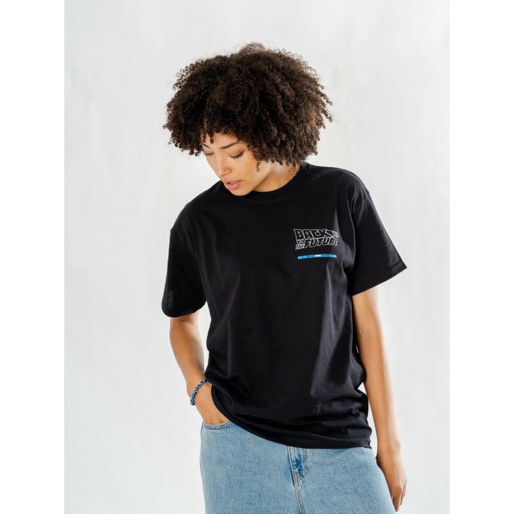 Back to the Future T-Shirt Delorean Reverse Size S
