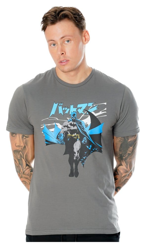 DC Comics T-Shirt Batman Manga Cape Size XXL