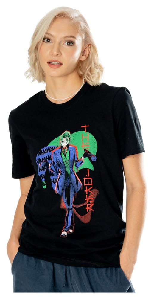 DC Comics T-Shirt The Joker Anime Red Light Size XXL