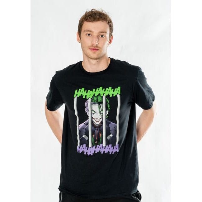 DC Comics T-Shirt The Joker Anime Smile Size XXL