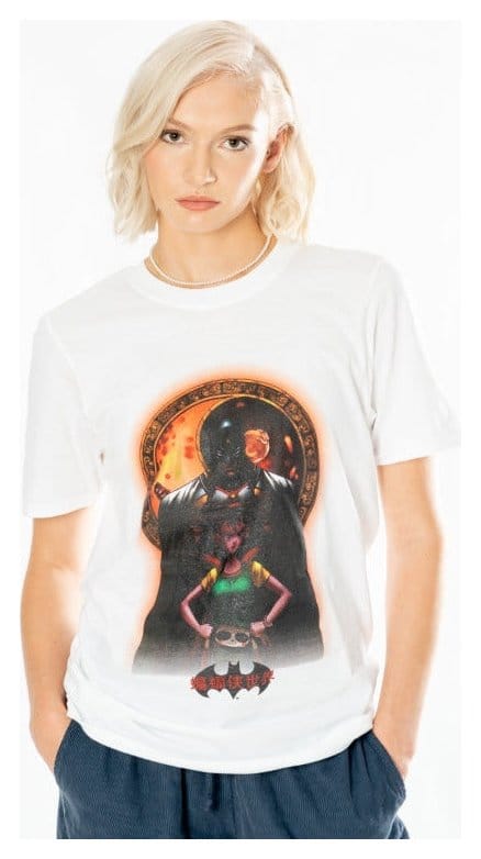 DC Comics T-Shirt Batman Anime Moon Size S