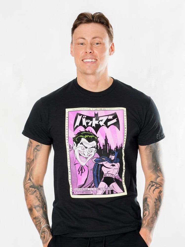 Batman T-Shirt Joker Anime Poster Size M