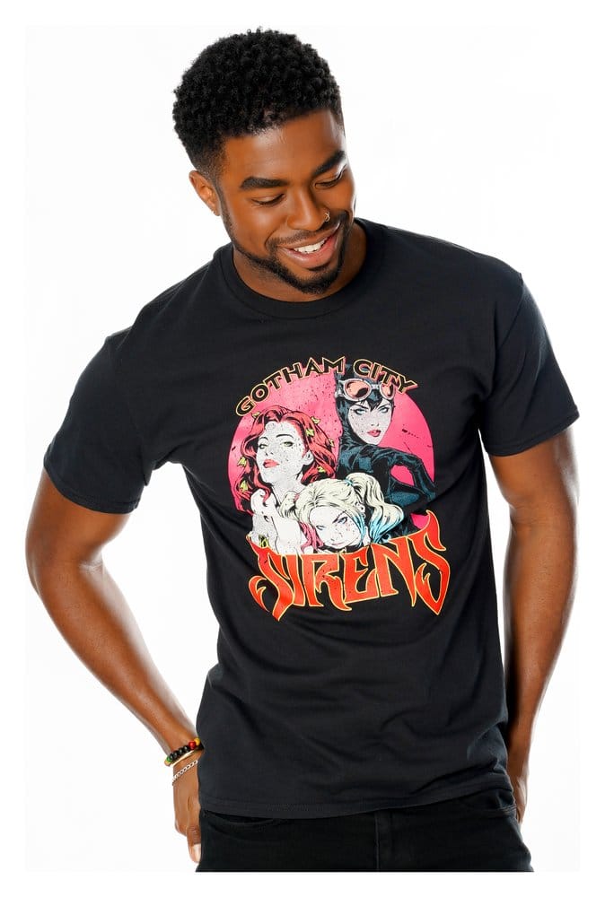 Gotham City Sirens T-Shirt Vintage Poster Size S