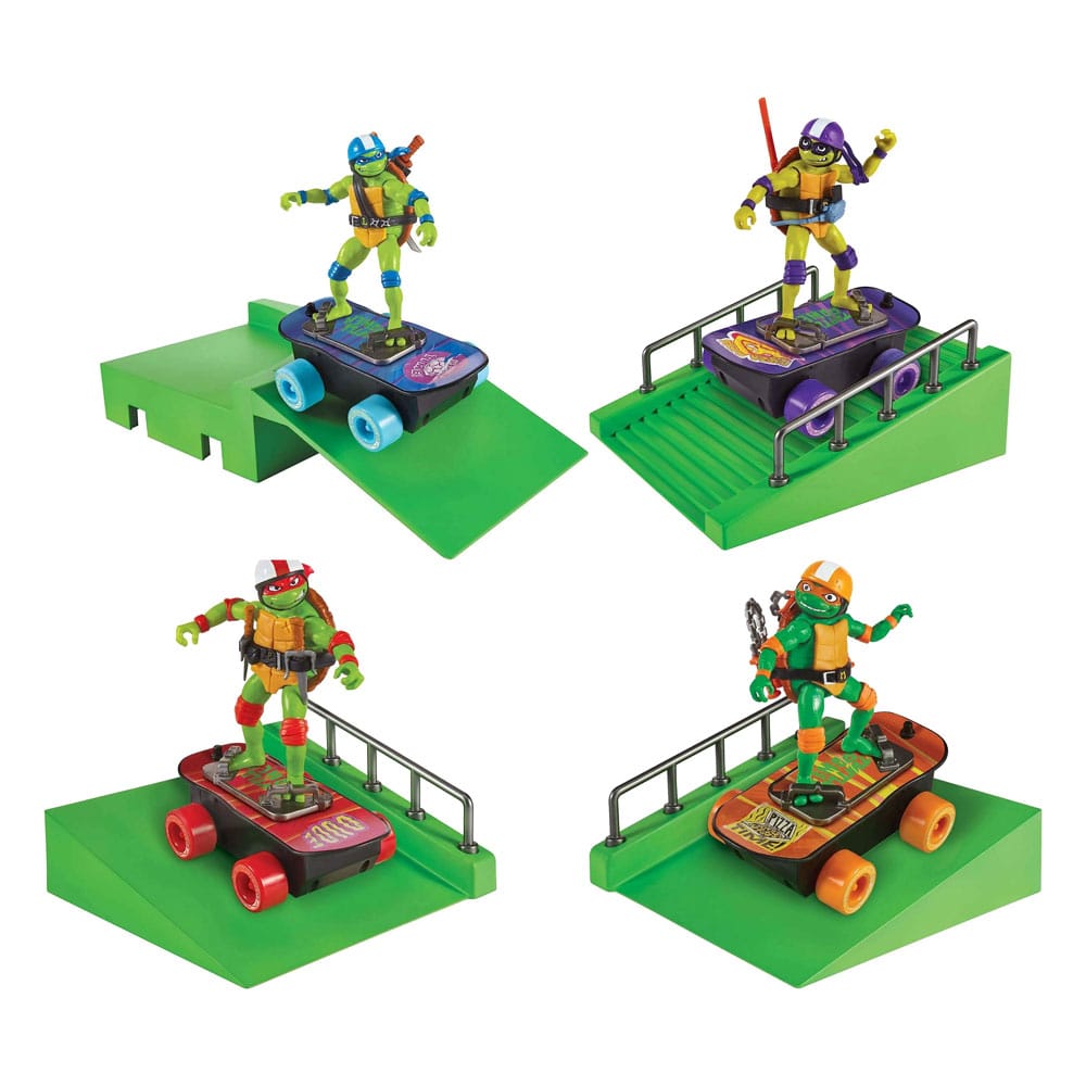 Teenage Mutant Ninja Turtles: Mutant Mayhem Build N' Shred Skatepark Assortment (8)