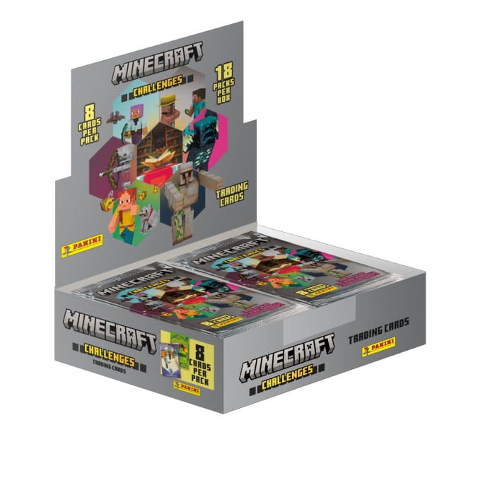 Minecraft - Challenges Trading Cards Flow Packs Display (18)