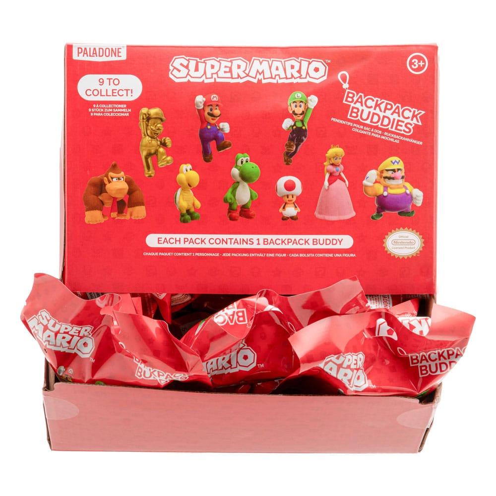 Super Mario Backpack Buddies Mystery Bags Display (24)