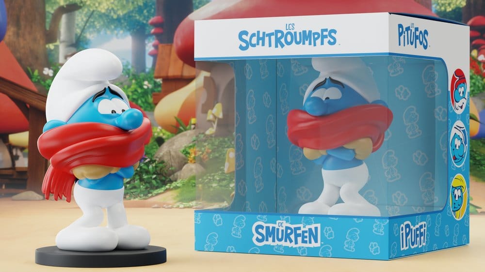 Smurfs Statue Chilly Smurf 12 cm