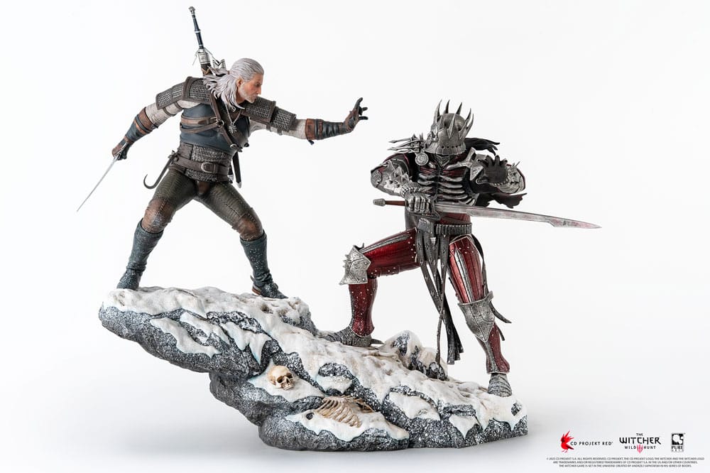 The Witcher 3: Wild Hunt Statue 1/6 Diorama Geralt vs Eredin 50 cm
